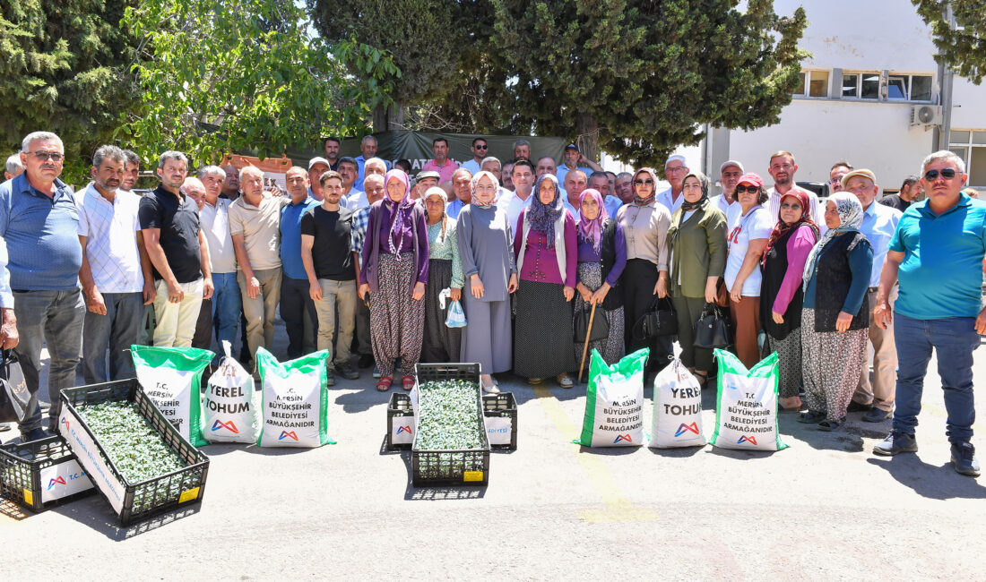 MERSİN BÜYÜKŞEHİR’DEN GÜLNARLI ÜRETİCİLERE ÇOK YÖNLÜ DESTEK Mersin Büyükşehir Belediyesi; tarımsal üretimin sürdürülebilirliğini sağlamak, üreticilerin girdi maliyetlerini