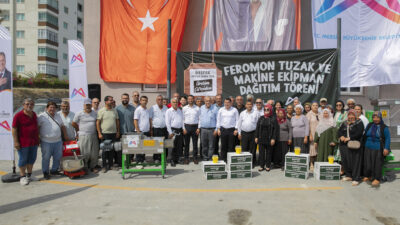 Mersin Büyükşehir Belediyesi üreticilere her alanda destek ulaştırmaya devam ediyor.