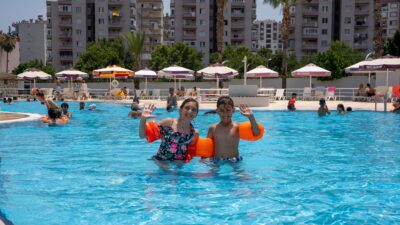 Mezitli Belediyesi, yaz aylarında vatandaşların güvenli, konforlu ve keyifli vakit