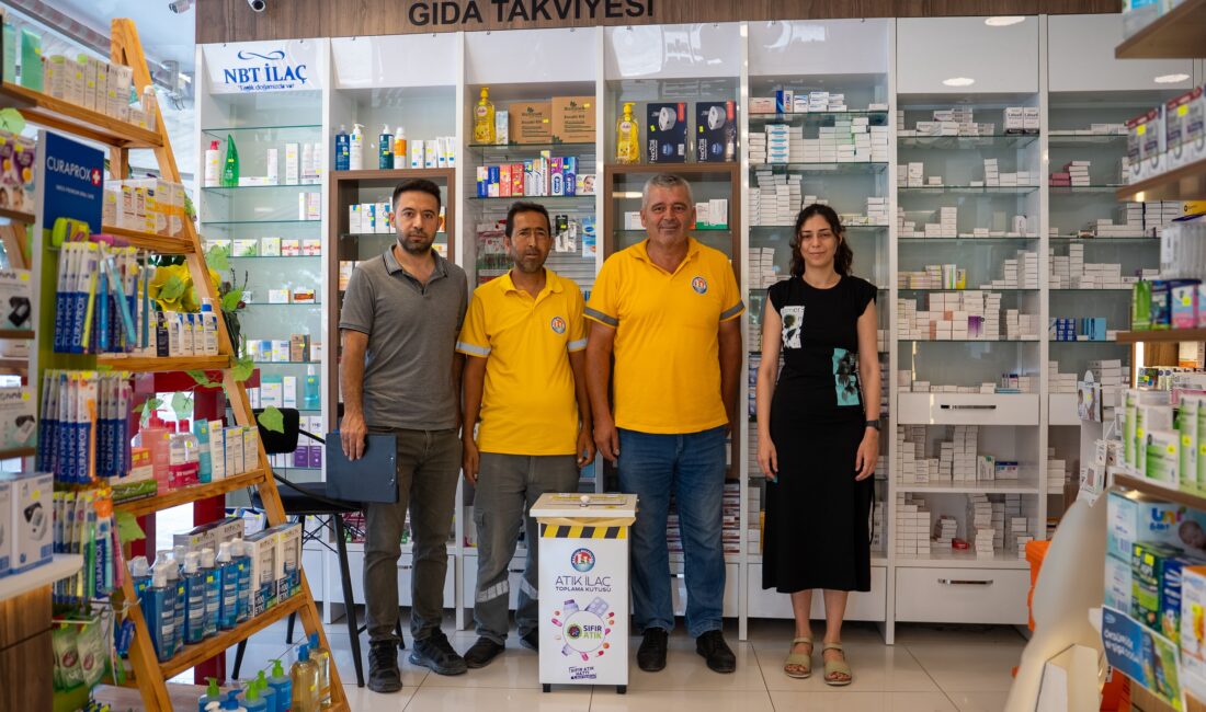 MEZİTLİ BELEDİYESİ’NDEN ATIK İLAÇLAR İÇİN ÖRNEK PROJE Mezitli Belediyesi ile Mersin Eczacılar Odası arasında imzalanan iş birliği