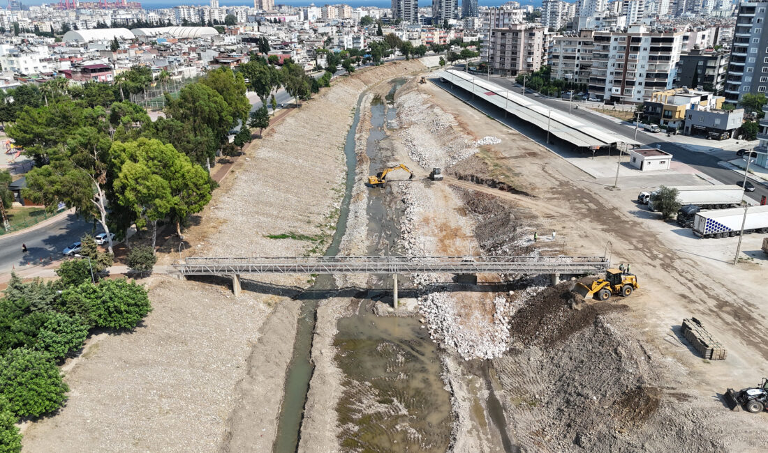 MÜFTÜ DERESİ YAŞAM VADİSİ PROJESİ’NİN BİRİNCİ ETAP ÇALIŞMALARI BAŞLADI Kentin çehresini değiştirecek mega projelerle adından sıkça söz ettiren Mersin