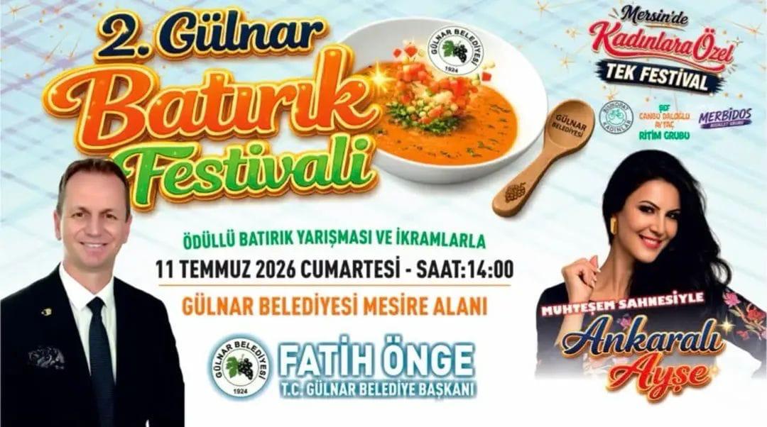 Gülnar Belediyesi, Mersin’in tescilli lezzetini ve köklü kültürünü yaşatmak adına