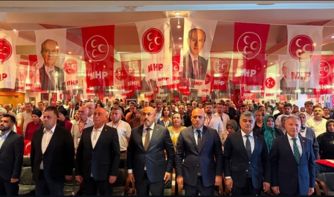 Milliyetçi Hareket Partisi Akdeniz İlçe Başkanlığı’nın 7. Olağan Kongresi, büyük