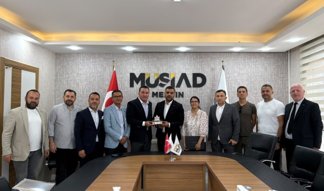 Hindistan Cumhuriyeti Ankara Büyükelçiliği heyeti ile MÜSİAD Mersin Şubesi arasında