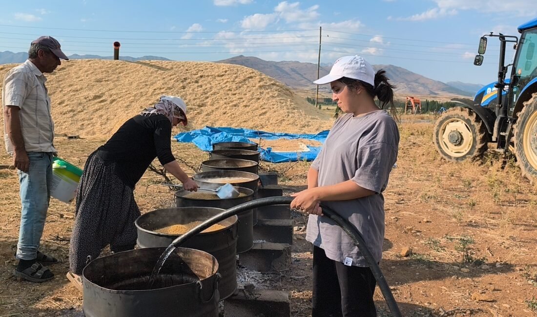 BULGUR GELİRİ EĞİTİM MASRAFLARINA KATKI SAĞLIYOR Üniversite eğitimi için şehir dışında öğrenim gören Ayşenur ve Semanur