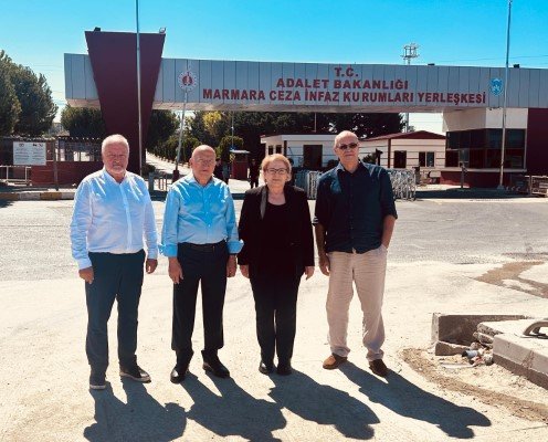 Türkiye Gazeteciler Cemiyeti Yönetim Kurulu, Silivri’deki Marmara Kapalı Ceza İnfaz