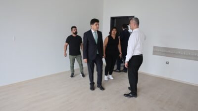 İl Millî Eğitim Müdürü Muhammed Özdemirci, Toroslar ilçesinde yapımı tamamlanan