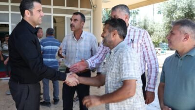 Akdeniz Kaymakamı ve Belediye Başkan Vekili Murat Beşikçi, Huzurkent’e bağlı