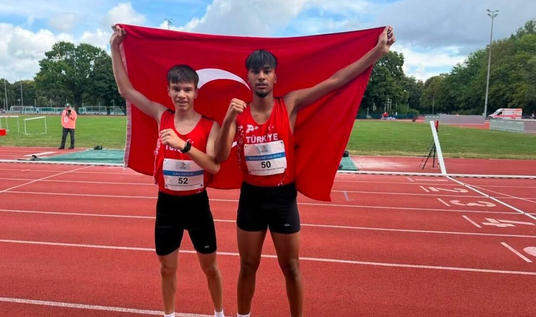 Almanya’nın Hannover kentinde düzenlenen Avrupa İşitme Engelliler Gençlik Oyunları’nda Mersinli