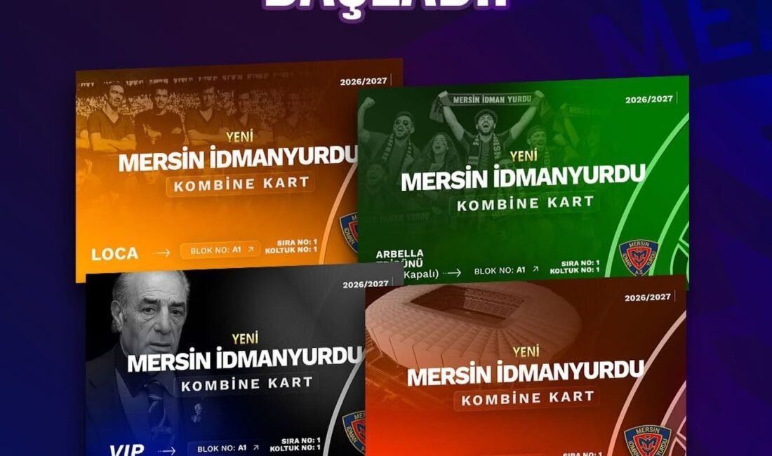 Mersin İdman Yurdu, 2026/27 sezonu için kombine bilet satışlarının başladığını