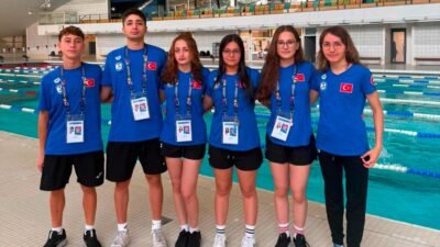Mersinli milli sporcu Ahmet Mirza Düzdemir, Çorum’da düzenlenen Para Yüzme