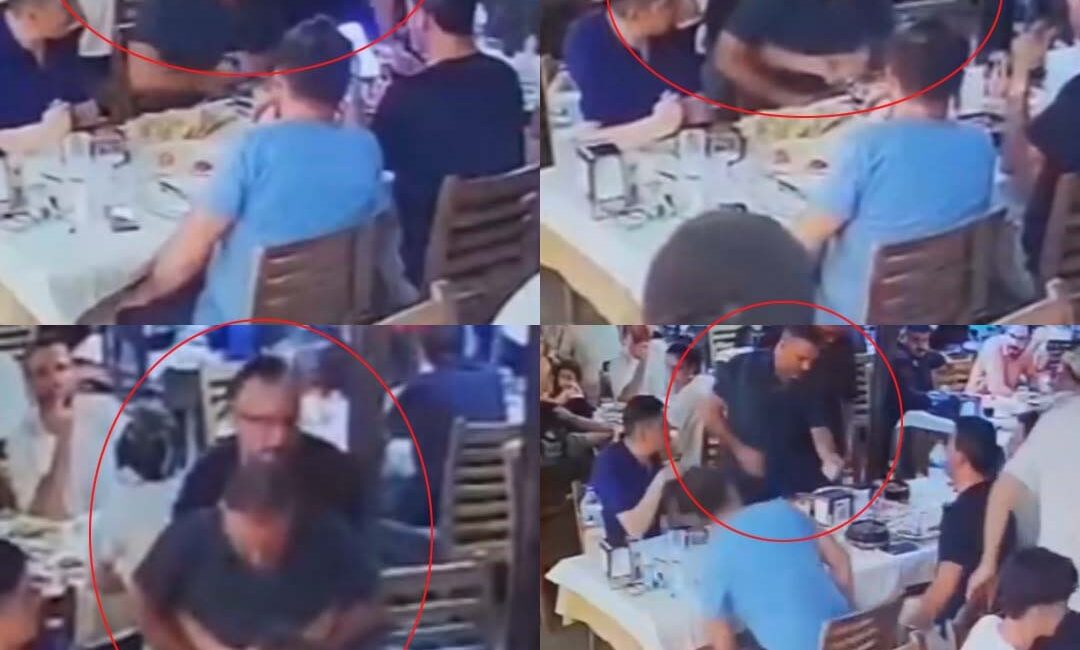 Boğazına lokma kaçan vatandaşı Heimlich manevrası kurtardı Mersin‘de restoranda yemek yerken soluk borusuna lokma kaçan vatandaş, arkadaşının