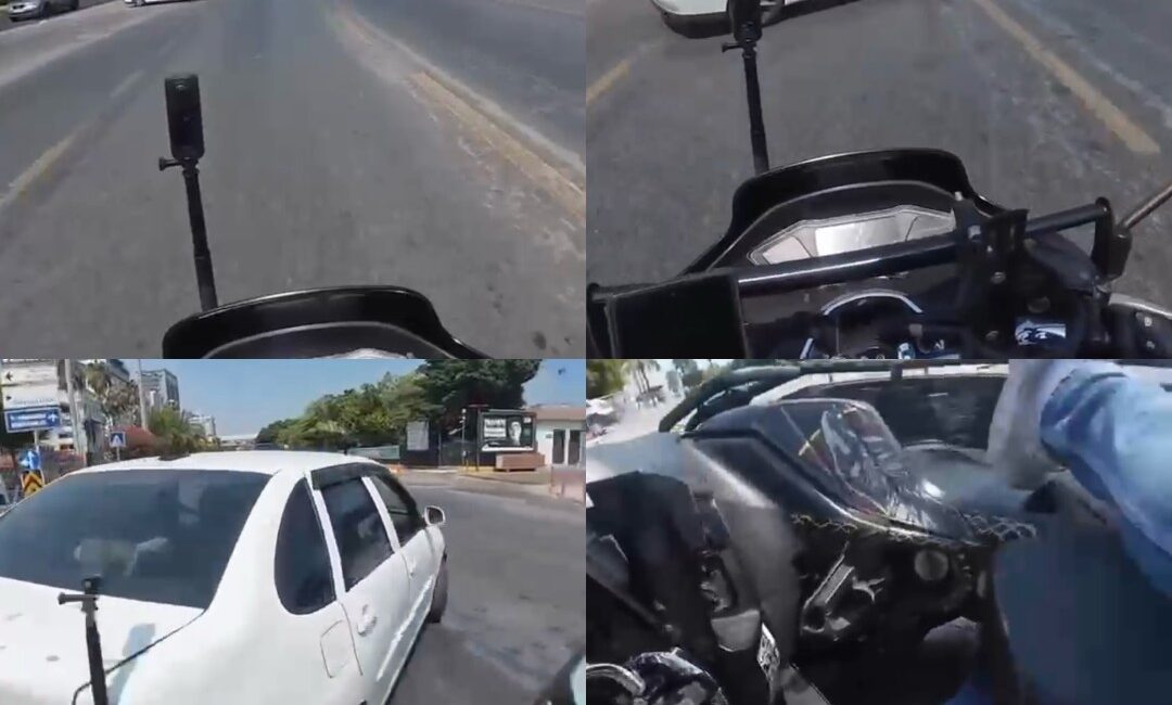 Kaza anları kamerada:Araçlarla çarpışan motosiklet ve elektrikli bisiklet sürücüleri yaralandı Mersin‘de meydana gelen motosiklet, elektrikli bisiklet ve araçların karıştığı kaza