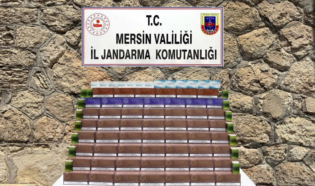 Mersin’de 3 bin 850 paket kaçak elektronik tütün ele geçirildi Mersin‘de jandarma ekiplerinin düzenlediği kaçakçılık operasyonunda 3 bin 850 paket