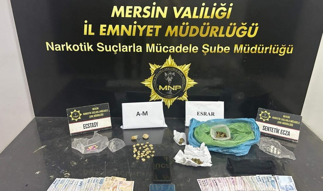 Mersin’de uyuşturucu operasyonu: 4 şüpheli tutuklandı Mersin’de uyuşturucu madde ticareti yapan ve sokak satıcısı olarak tabir