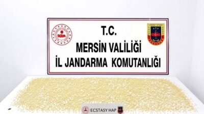 Mersin’in Yenişehir ilçesinde jandarma ekiplerince düzenlenen uyuşturucu operasyonunda 3 bin