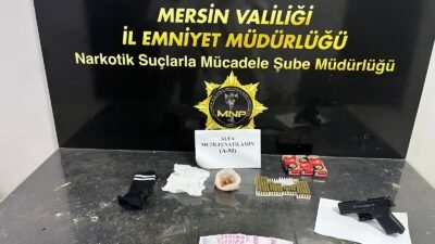 Mersin’de uyuşturucu madde ticareti yapan ve sokak satıcısı olarak tabir