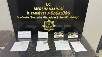 Mersin’de uyuşturucu madde ticareti yaptığı öne sürülen sokak satıcılarına yönelik