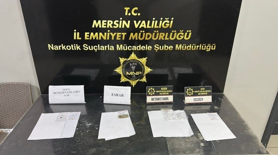Mersin’de uyuşturucu madde ticareti yaptığı öne sürülen sokak satıcılarına yönelik