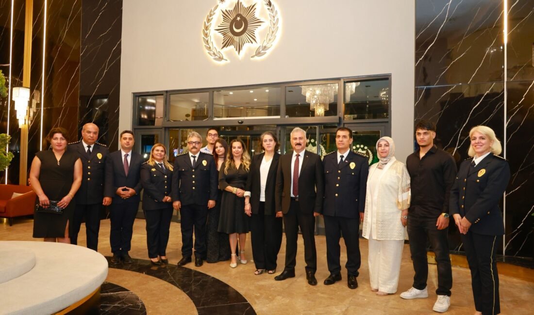 Mersin İl Emniyet Müdürü Fahri Aktaş, 1. Sınıf Emniyet Müdürlüğüne terfi