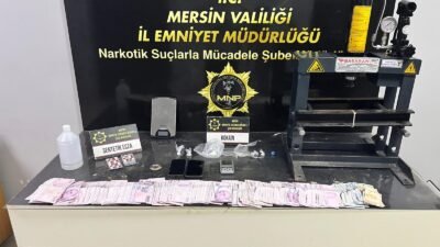 Mersin’de uyuşturucu madde ticareti yaptığı öne sürülen sokak satıcılarına yönelik