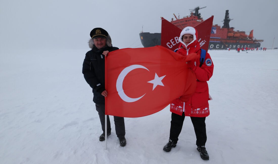 Kuzey Kutbu’na yapılan yolculuk, dünyanın dört bir yanından genç araştırmacıları