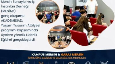 MESİAD Gençlik Yapılanması AKADEMİSİAD, Liderlik Eğitimi ile Geleceğin Liderlerini Buluşturdu Mersin Sanayicileri ve İş İnsanları Derneği (MESİAD) gençlik yapılanması AKADEMİSİAD,
