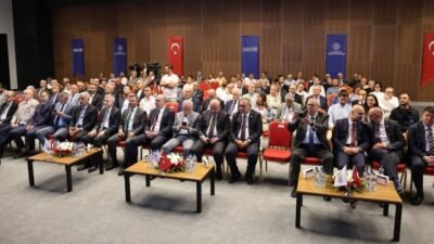 Organize Sanayi Bölgeleri Üst Kuruluşu – OSBÜK heyeti, Eskişehir’de bir