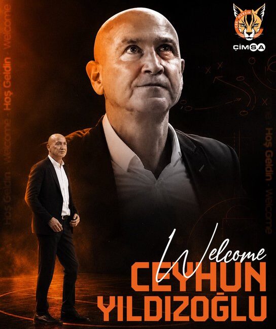 Halkbank Kadınlar Basketbol Süper Ligi ekibi ÇİMSA ÇBK Mersin’de başantrenörlüğe