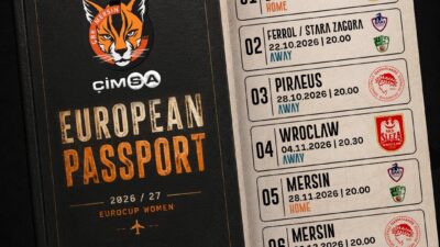 Eurocup Women D Grubu’nda yer alan ÇİMSA Çukurova Basketbol Kulübü
