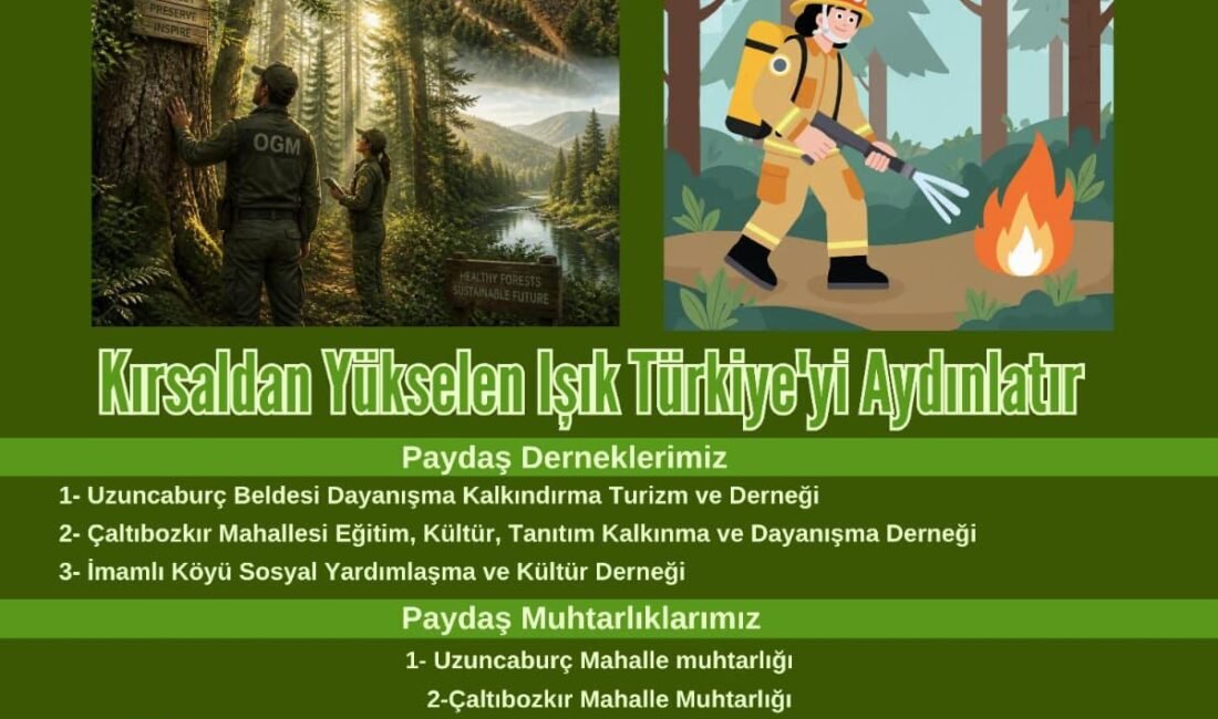 Kırağıbucağı Derneği’nden orman yangınlarına karşı önemli adım: “Siz de eğitime