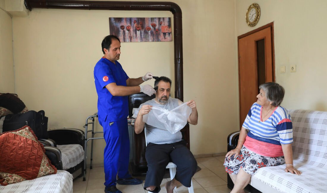 Mersin Büyükşehir Belediyesi Sağlık İşleri Dairesi Başkanlığı bünyesinde sürdürülen evde