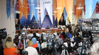 AK Parti’nin 25’inci kuruluş yıl dönümü dolayısıyla Mersin‘de düzenlenen programda konuşan Mersin İl
