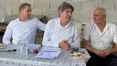 DEM Parti Mersin Milletvekili Ali Bozan, Tarsus Günyurdu'nda planlanan Tuz