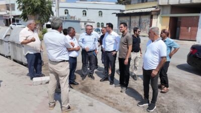 Başkan Vekili Beşikci’den Çay Mahallesi’ne ziyaret: Pazar yeri için sahada inceleme Akdeniz Kaymakamı ve Belediye Başkan Vekili Murat Beşikci, mahalle ve