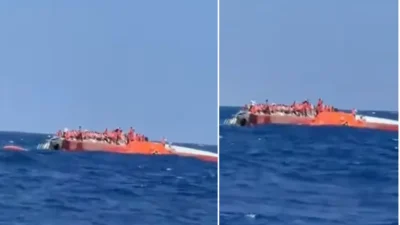 Kıbrıs’ta 3 günlük milli yas ilan edildi Kuzey Kıbrıs Türk Cumhuriyeti’nde, Girne açıklarında yaşanan yolcu gemisi faciasının