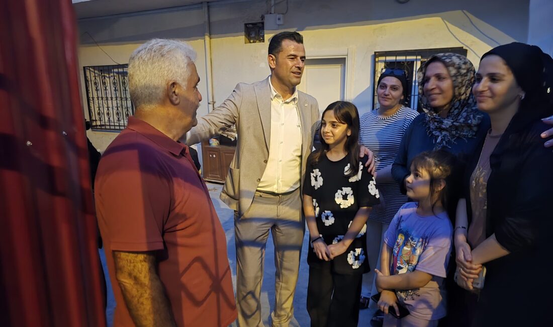 Akdeniz Kaymakamı ve Belediye Başkan Vekili Murat Beşikci, saha gezileri