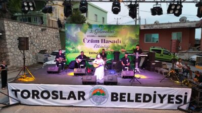 Mersin’in Toroslar ilçesinde üreticilerin aylar süren emeği, 3. Üzüm Hasadı