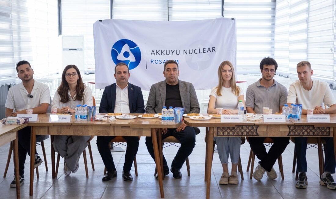 Rusya Devlet Nükleer Enerji Kuruluşu Rosatom tarafından inşa edilen Akkuyu