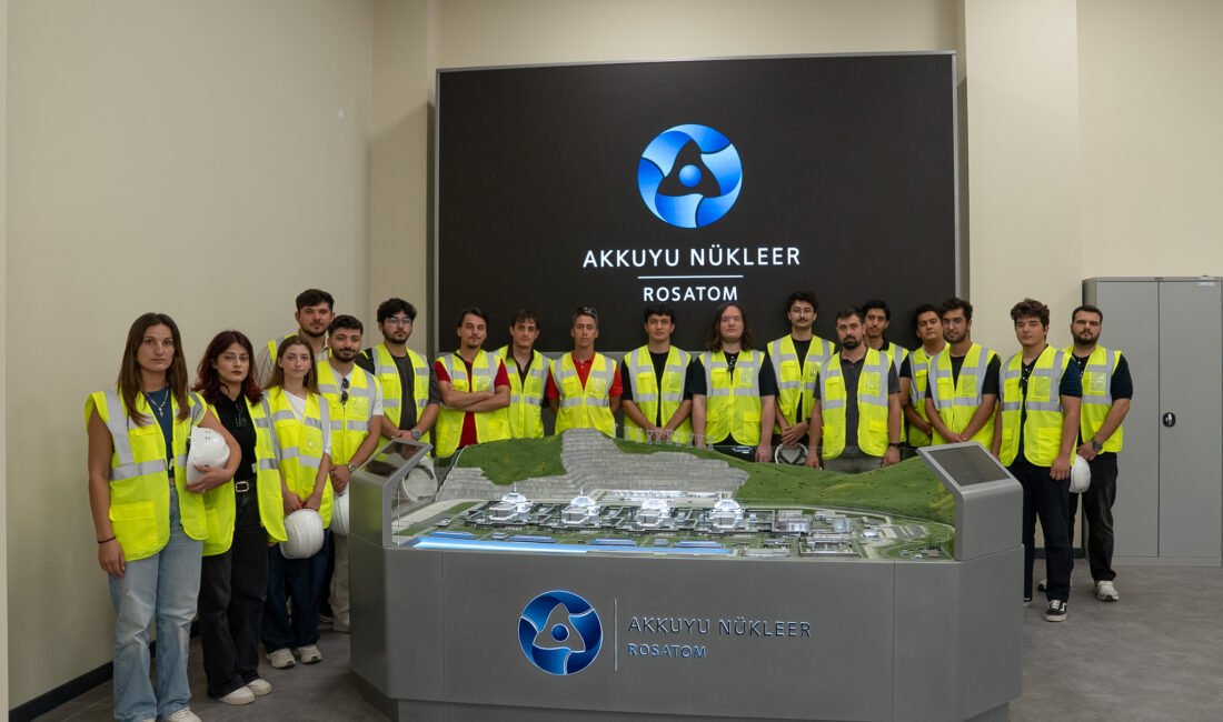 Tarsus Üniversitesi Öğrencileri Akkuyu NGS Sahasında Staj Yaptı Tarsus Üniversitesi öğrencileri, Rusya Devlet Nükleer Enerji Kuruluşu Rosatom tarafından