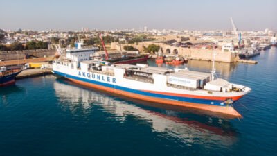 Ro-Ro Marin seferlerine başladı Akgünler Denizcilik’e ait Ro-Ro Marin, Mersin Limanı’nda gerçekleştirilen Liman Devleti