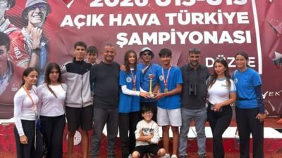 26-30 Ağustos 2026 tarihleri arasında Düzce’de gerçekleştirilen U15-U13 Açık Hava