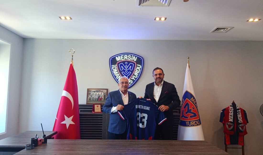 Mersin Milletvekili Sayın Burhanettin Kocamaz, Yeni Mersin İdmanyurdu’nu ziyaret etti.Ziyarette
