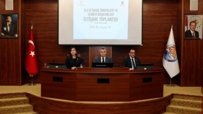 Mersin Valisi Atilla Toros başkanlığında, Alevi-Bektaşi Kültür ve Cemevi Başkanı