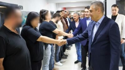 Mersin Valisi Atilla Toros, Mersin Limanı’nda gerçekleştirilen ve 350 kilogram