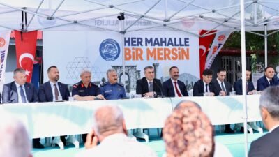 Mersin Valiliği tarafından hayata geçirilen “Her Mahalle Bir Mersin” programı,