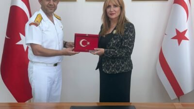 Sahil Güvenlik Akdeniz Bölge Komutanı Tuğamiral Alpaslan Baysal, KKTC Mersin