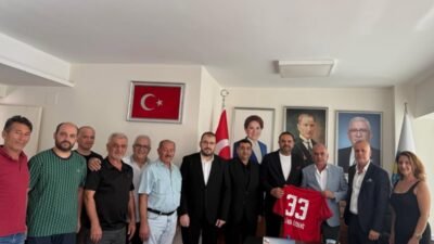 Yeni Mersin İdman Yurdu Kulüp Başkanı Murat Altındere ve Yönetim