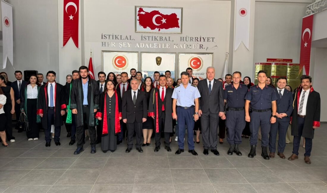 Anamur Cumhuriyet Başsavcısı Tanju Çatlı, adli yıl açılış töreninde yaptığı