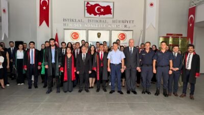 Anamur Cumhuriyet Başsavcısı Tanju Çatlı, adli yıl açılış töreninde yaptığı